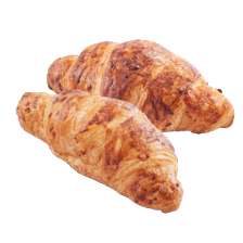 Ham-kaas croissant of kaas croissant